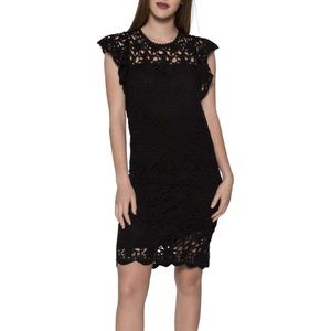 VELVET BY GRAHAM & SPENCER ALLY LACE CAP DRESS